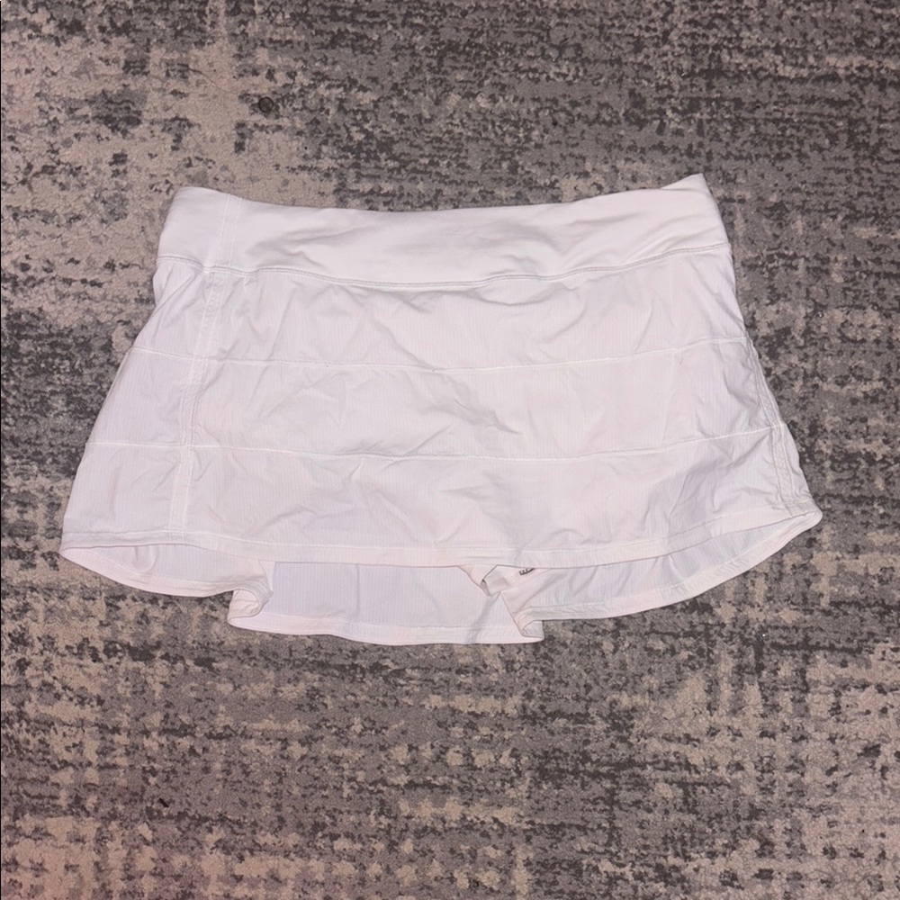 White Lululemon Athletic Skirt